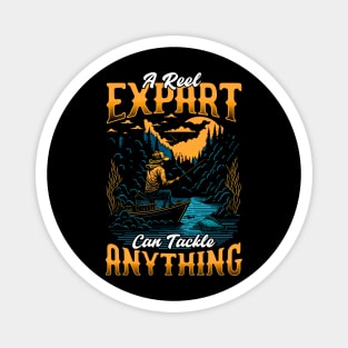 A reel Expart Can Tackel Anything | Fishing lover Magnet